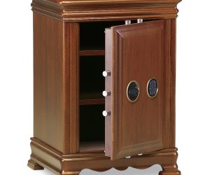 Seif placat cu lemn natur,730x535x445mm, 83Kg, Technomax